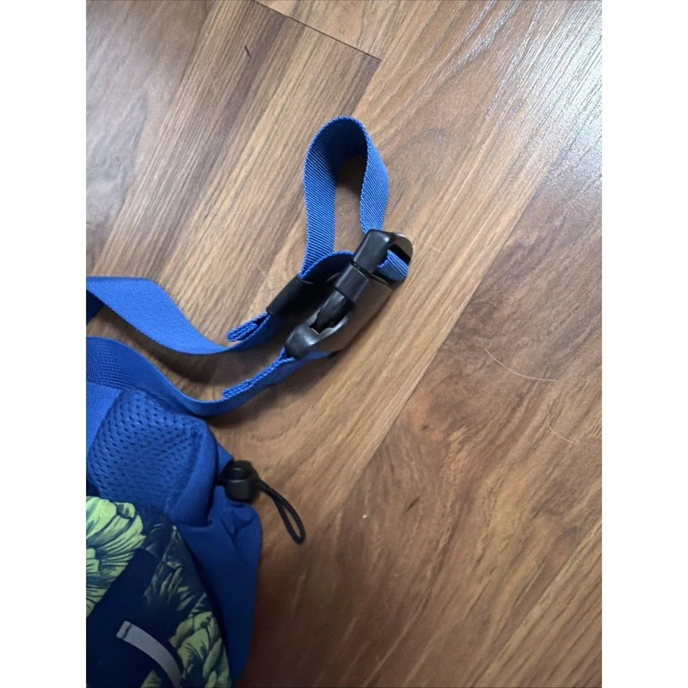 NWT Free People Movement Happy Packer Cargo Sling Bag One Size $78 Blue Green